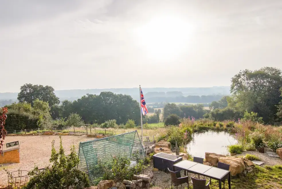 Countryside views at Beautiful Cotswold View