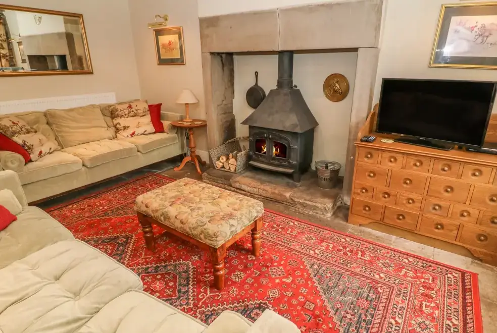 Lounge at Beckside Dogs-welcome Cottage,  The Lake District 