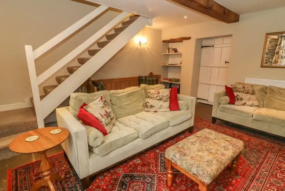 Lounge at Beckside Dogs-welcome Cottage,  The Lake District 