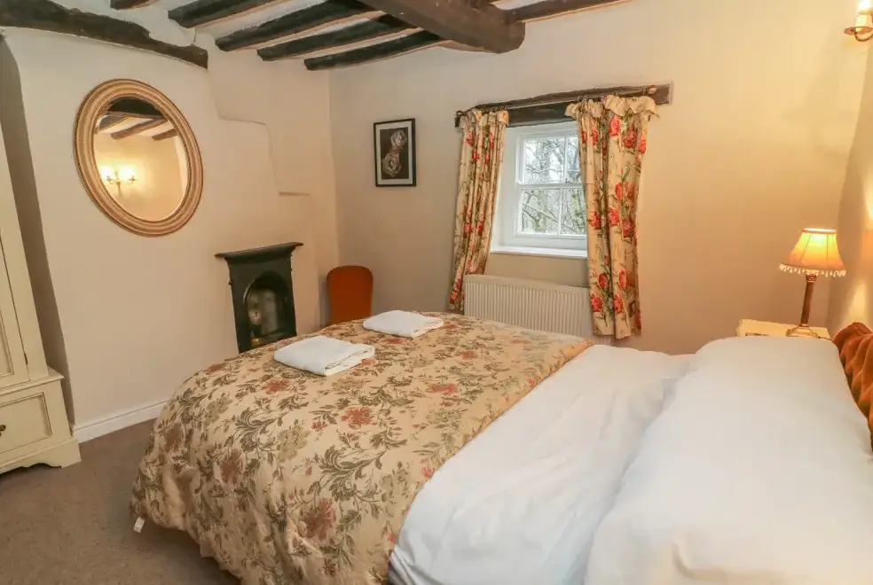 Bedroom at Beckside Dogs-welcome Cottage,  The Lake District 