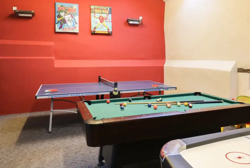Games Room at Beechcroft Cottage