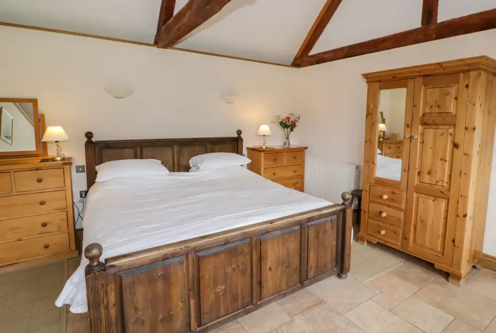 Bedroom at Beesoni Rural Retreat, Malvern Hills