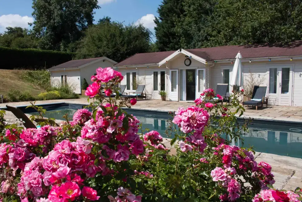Private Swimming Pool at Beggars Barn