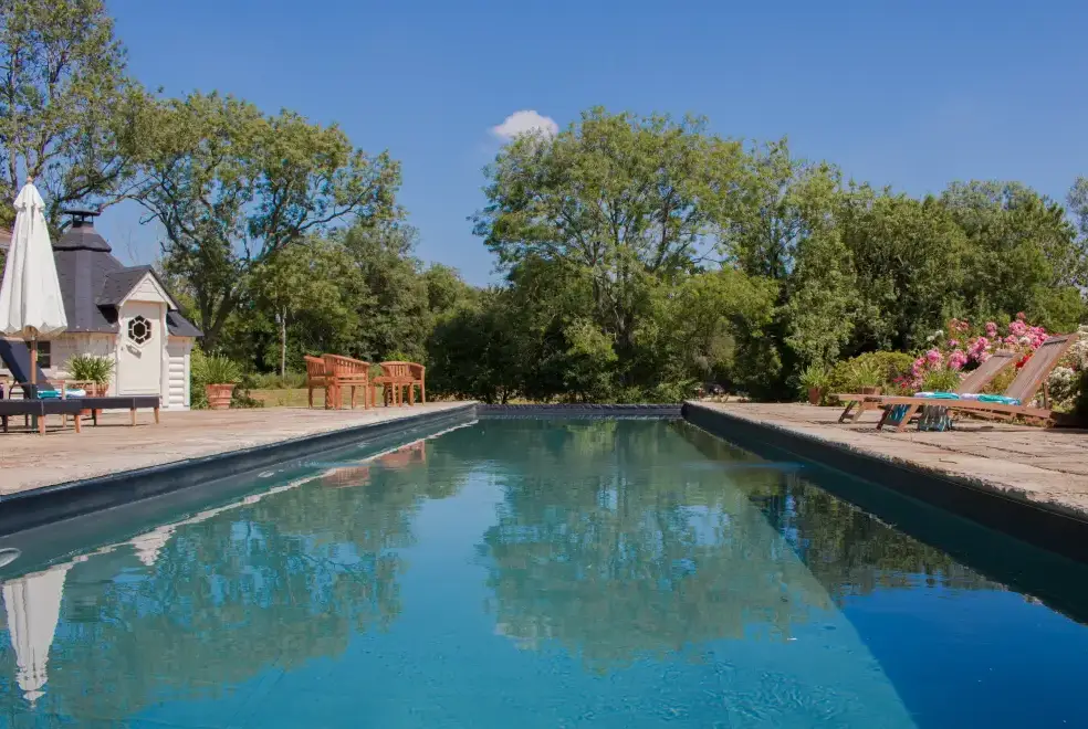 Private Swimming Pool at Beggars Barn