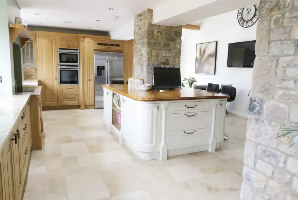 Farmhouse style kitchen at Bell House Barn