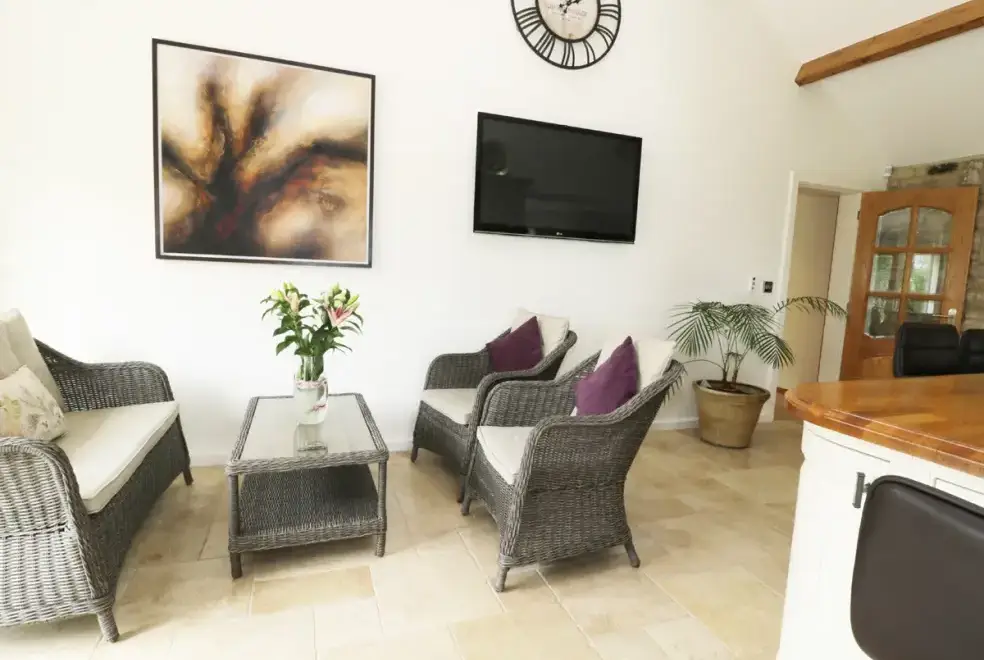 Lounge at Bell House Barn