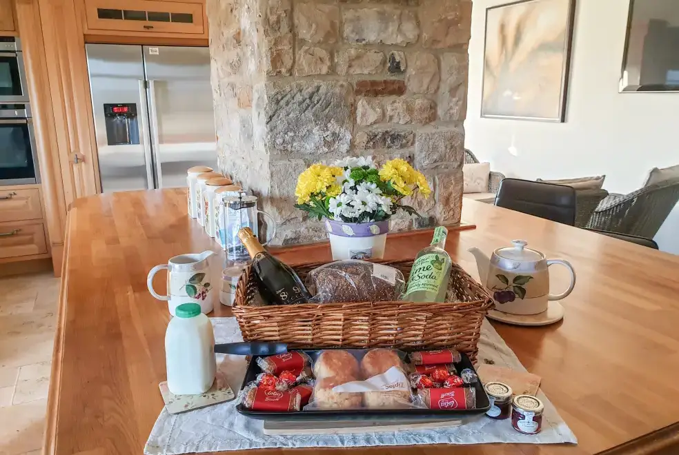 Kitchen/diner at Bell House Barn