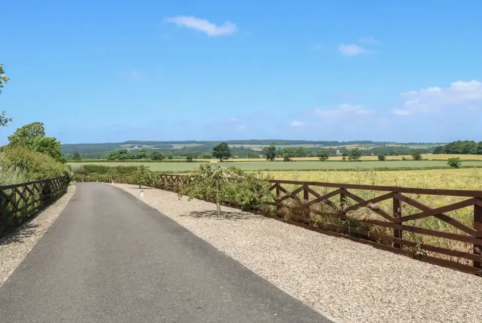 Countryside views at Bell House Barn