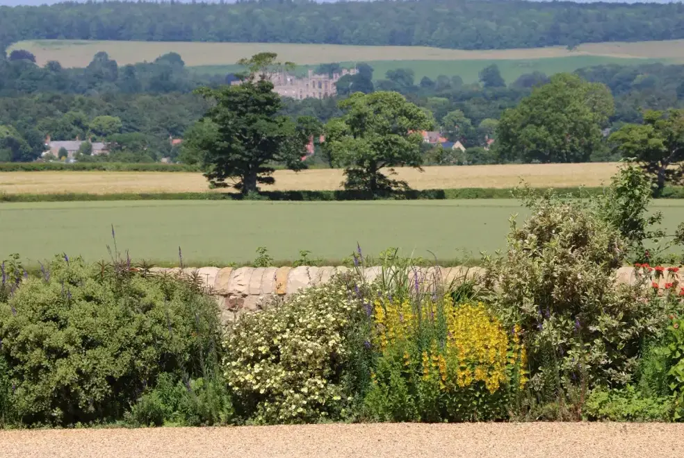 Countryside views at Bell House Barn