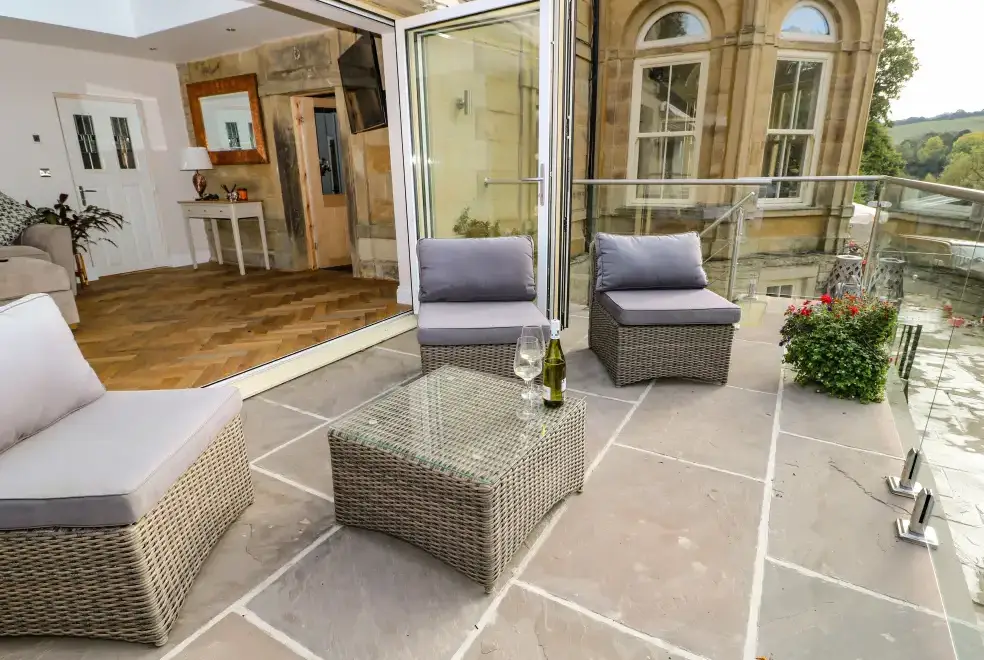 Balcony at Belvedere Farm