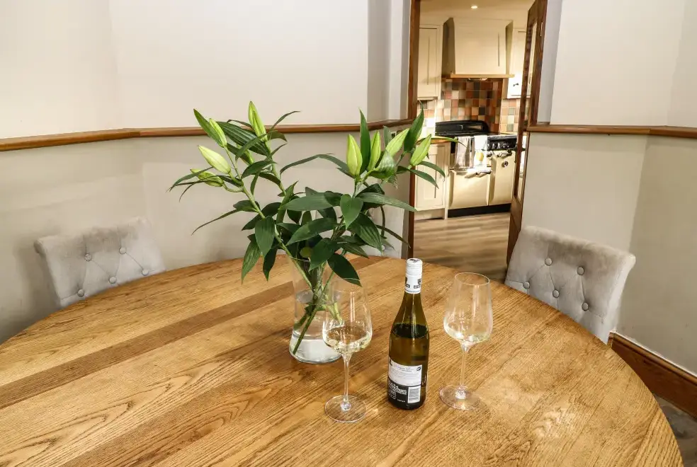 Dining room at Belvedere Farm