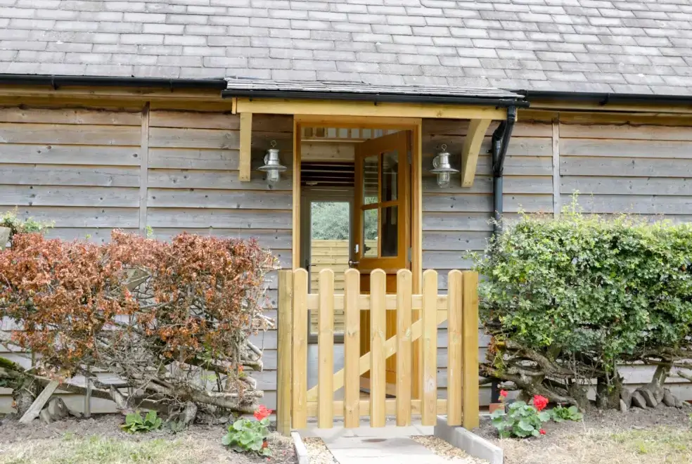 Bicton Lodge, from the outside