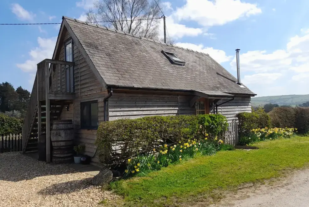 Bicton Lodge, from the outside