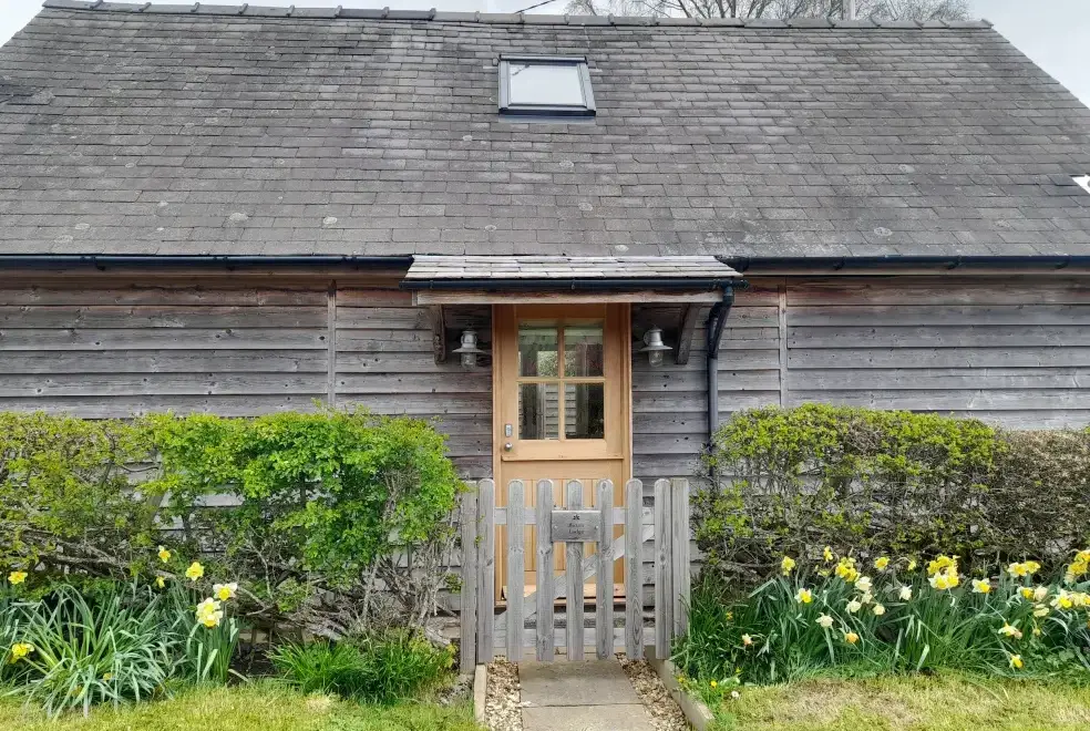 Bicton Lodge, from the outside