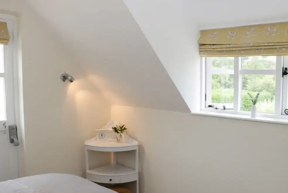 Bedroom at Bicton Lodge