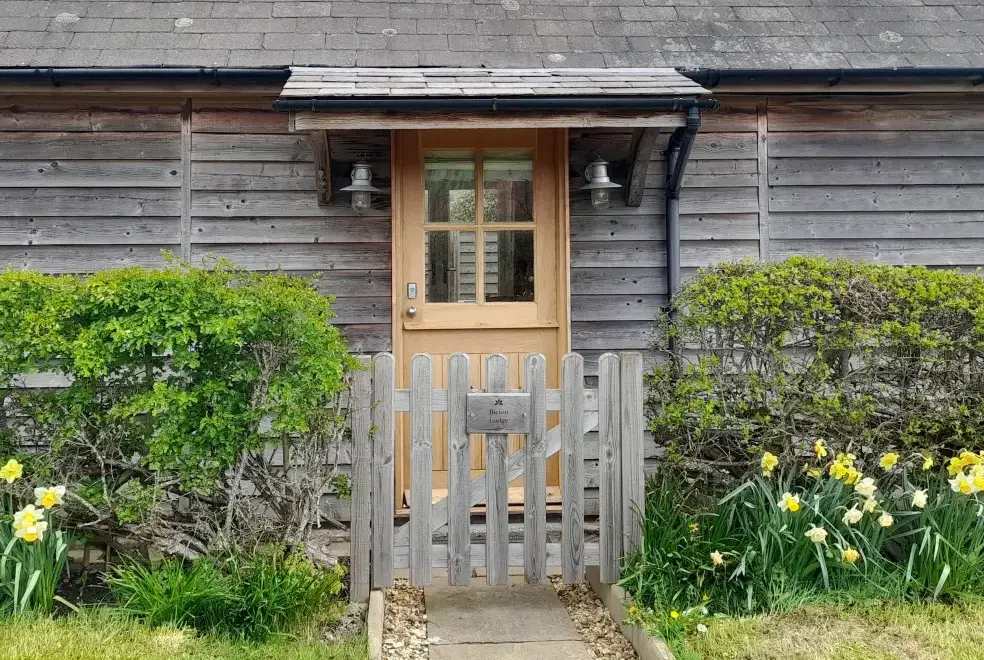 Bicton Lodge, from the outside
