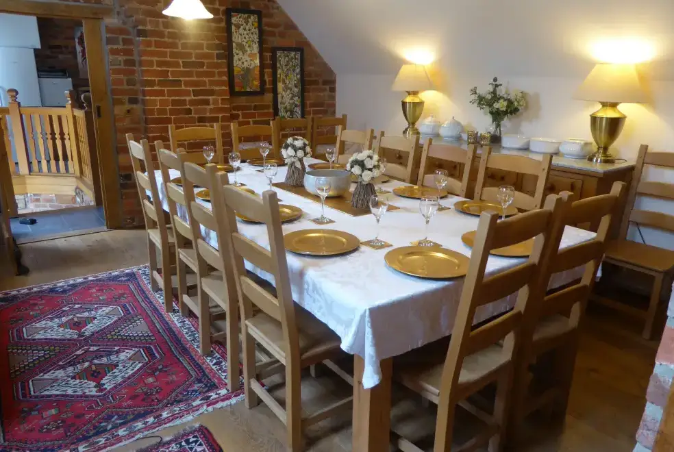 Dining room at Billys Bothy