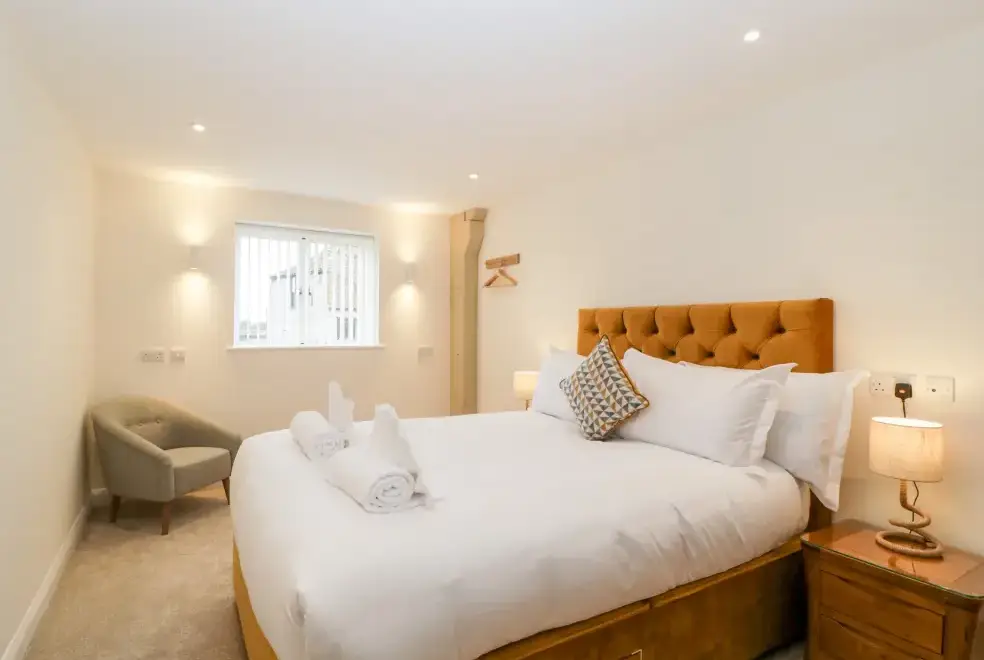 Bedroom at Bilsham Meadows