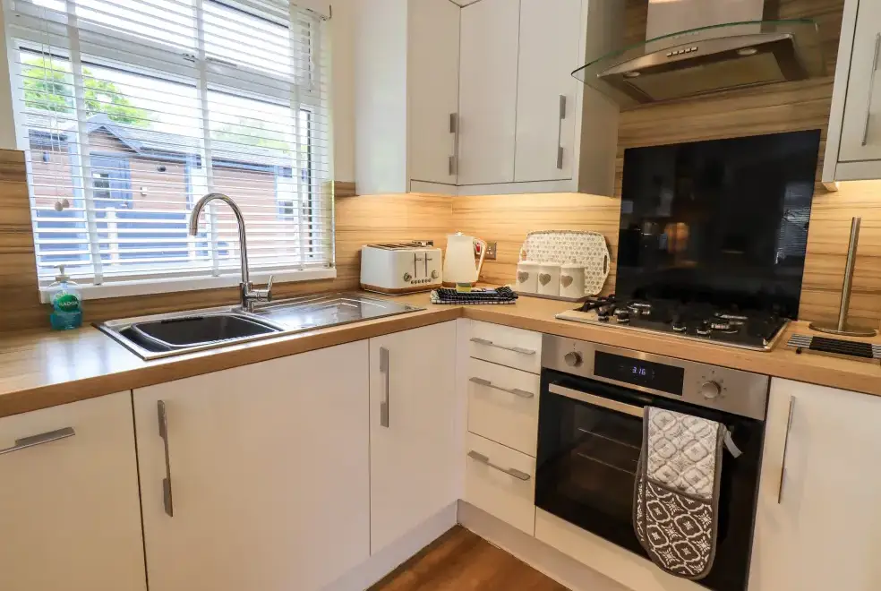 Kitchen/diner at Black Dog Lodge