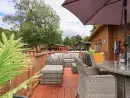Decked area at Black Dog Lodge - thumbnail photo