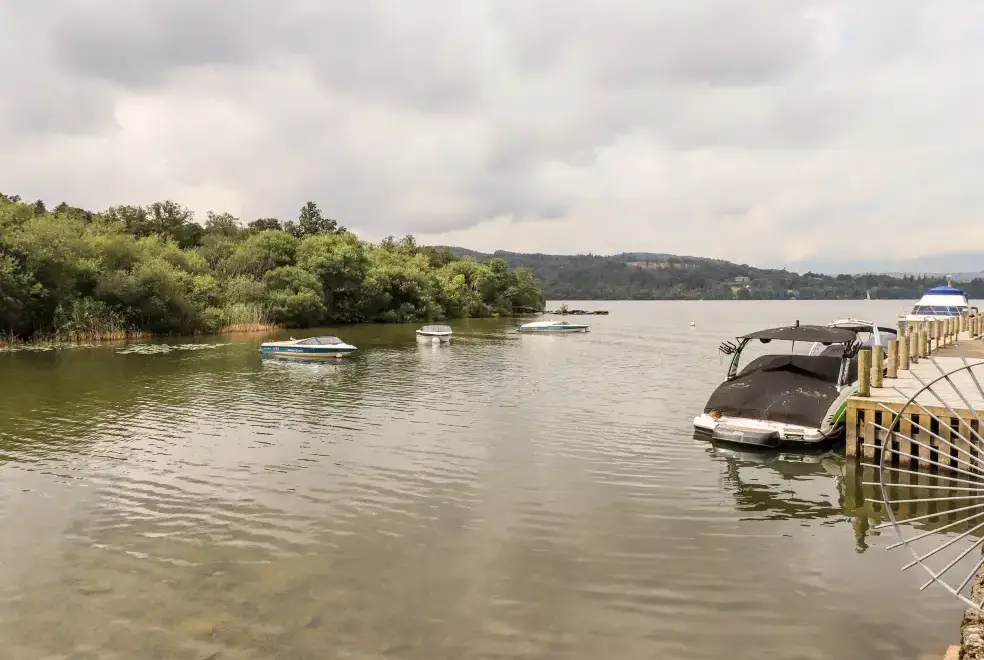 Lake view at Black Dog Lodge