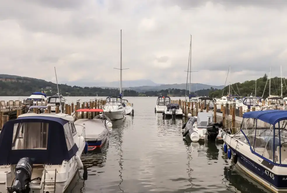 Lake view at Black Dog Lodge