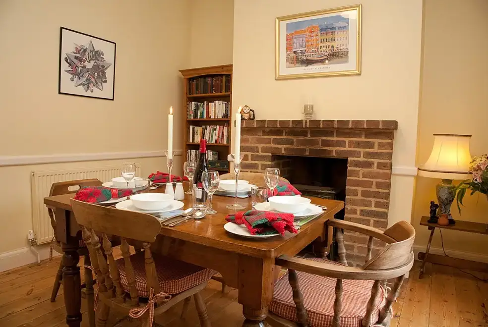 Dining room at Blackdown Cottage