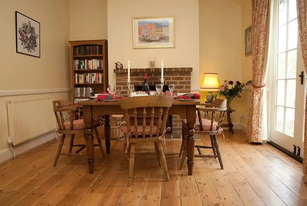 Dining room at Blackdown Cottage