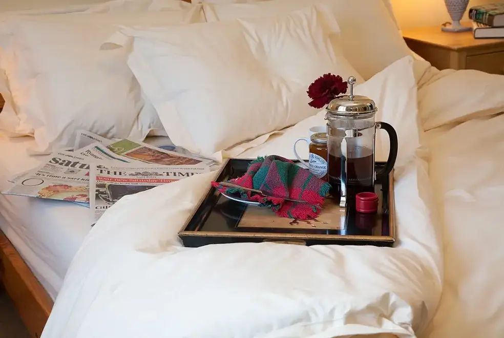 Bedroom at Blackdown Cottage
