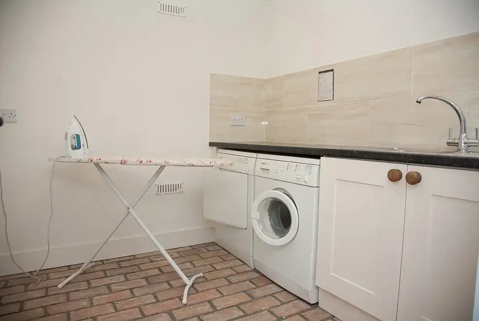 Utility room at Blackdown Cottage