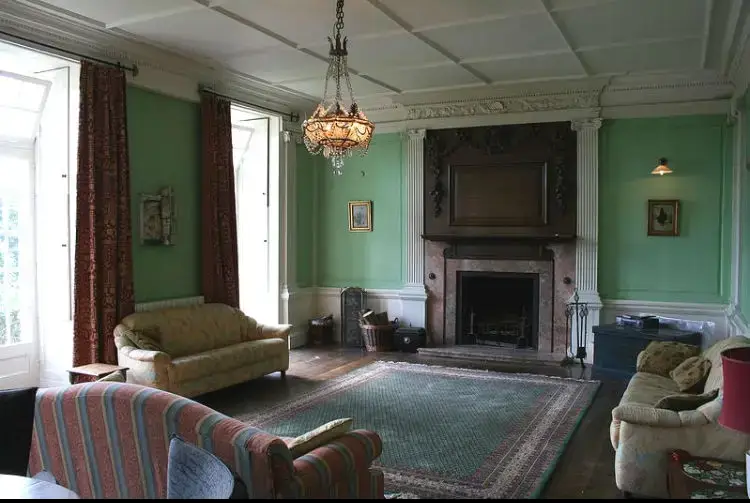 Drawing room at Blaenpant Mansion