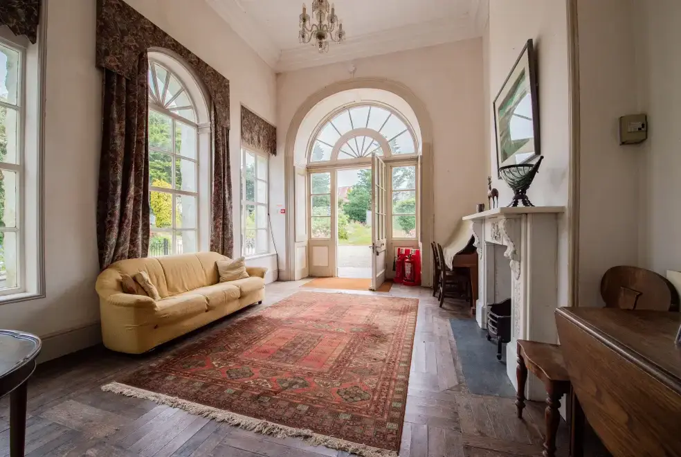Drawing room at Blaenpant Mansion
