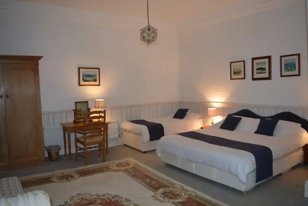 Bedroom at Blaenpant Mansion