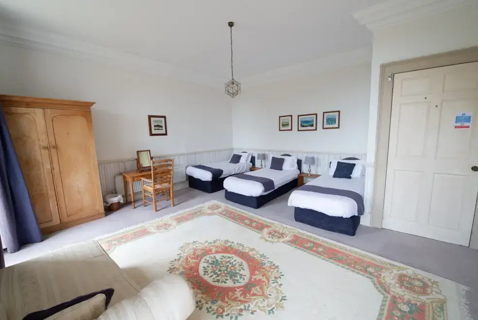 Bedroom at Blaenpant Mansion