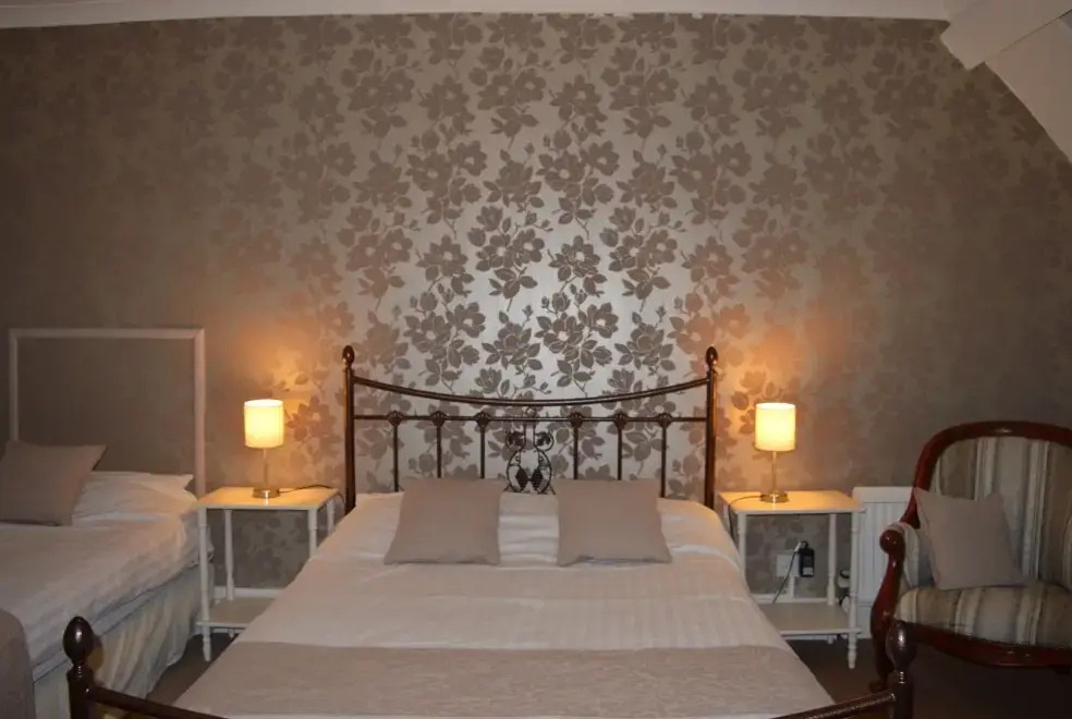 Bedroom at Blaenpant Mansion