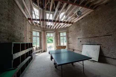 Games Room at Blaenpant Mansion, Pembrokeshire