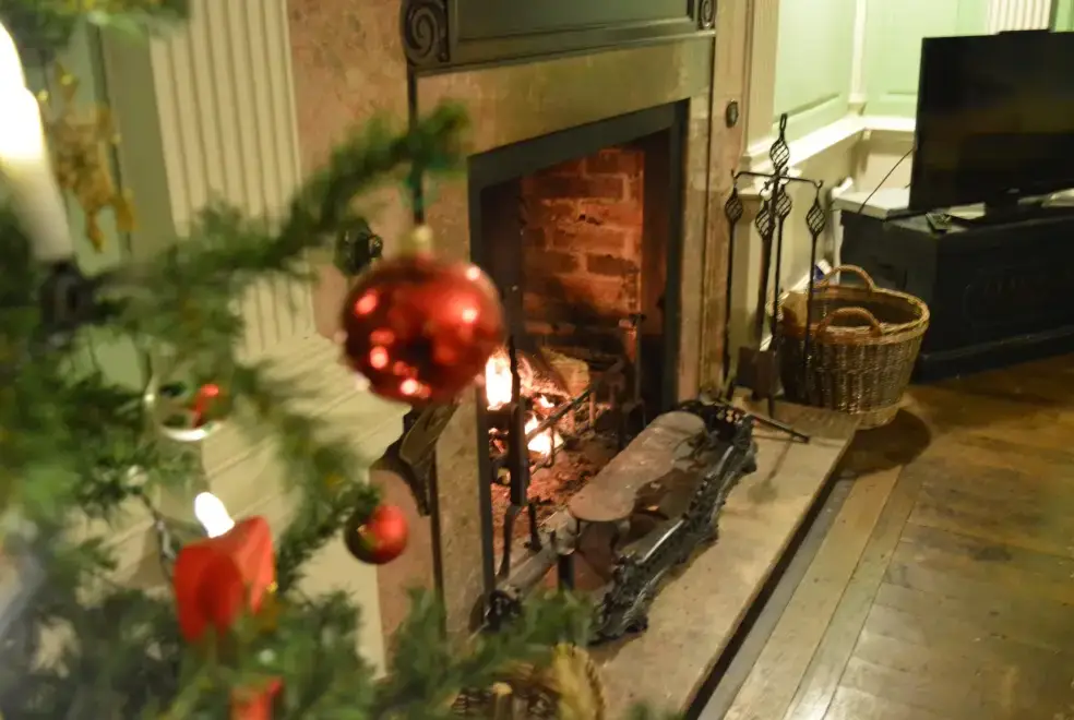 Drawing room at Blaenpant Mansion