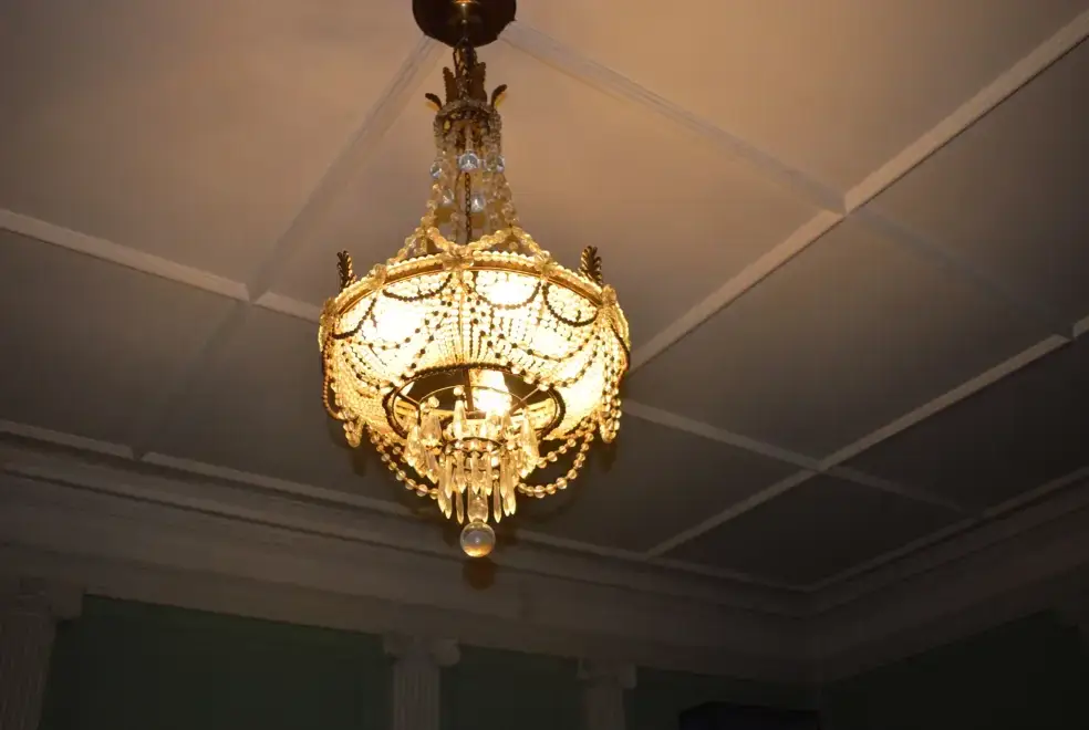 Luxurious interior at Blaenpant Mansion