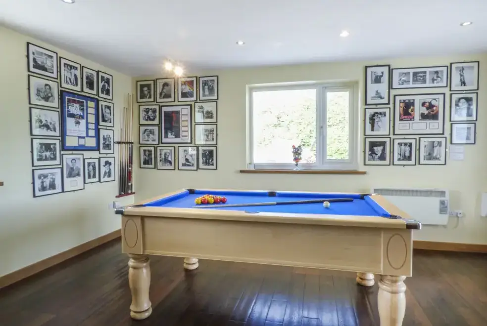 Games Room at Blue Oyster Romantic Retreat