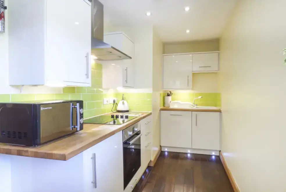 Kitchen/diner at Blue Oyster Romantic Retreat