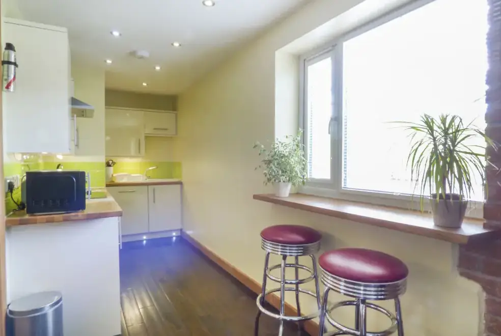 Kitchen/diner at Blue Oyster Romantic Retreat