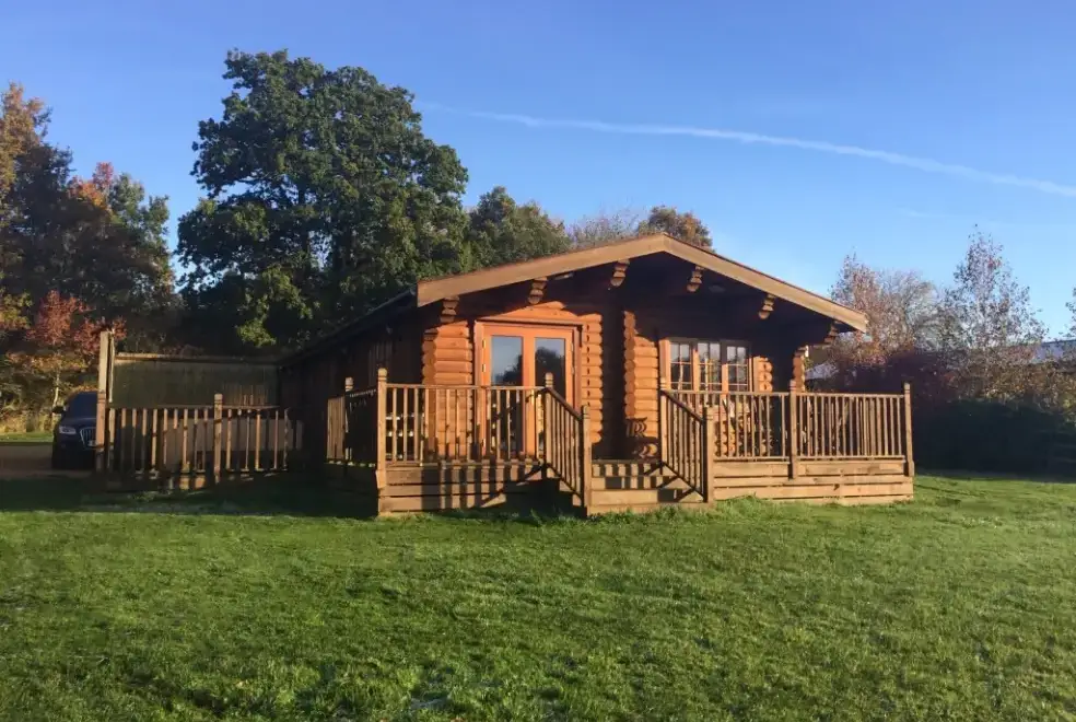 Bluebell Lodge, from the outside