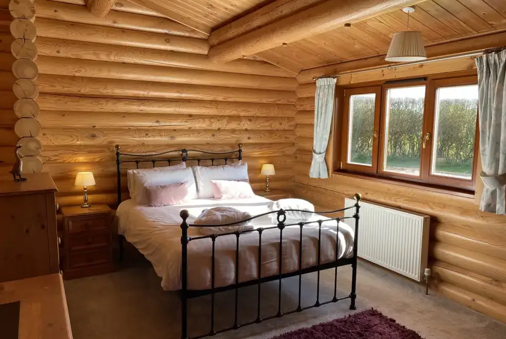 Bedroom at Bluebell Lodge