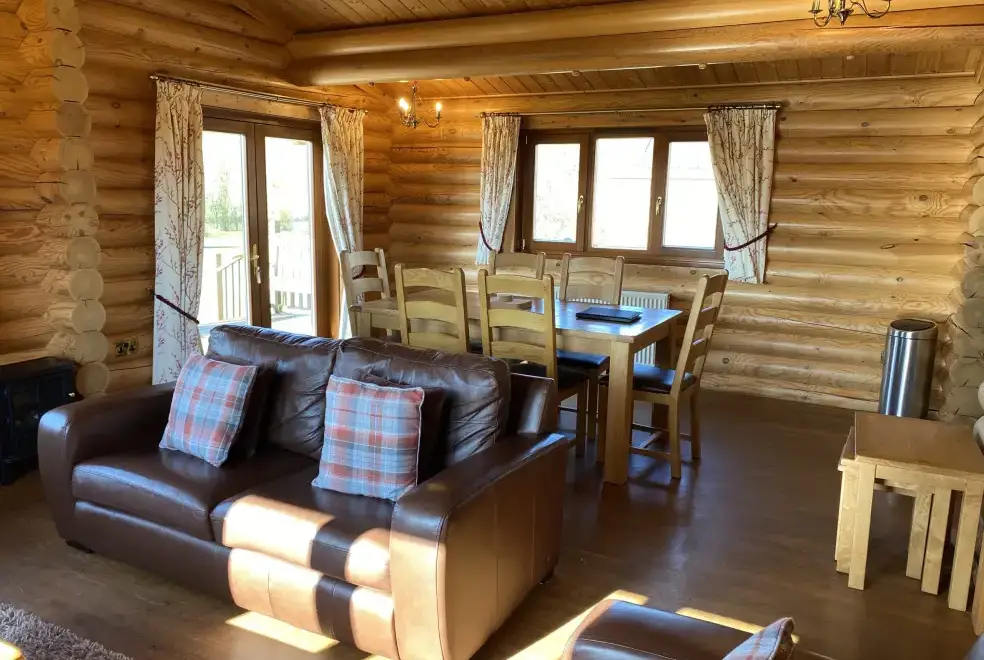 Lounge at Bluebell Lodge