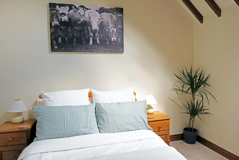 Bedroom at Bluegate Farm Holiday Cottages