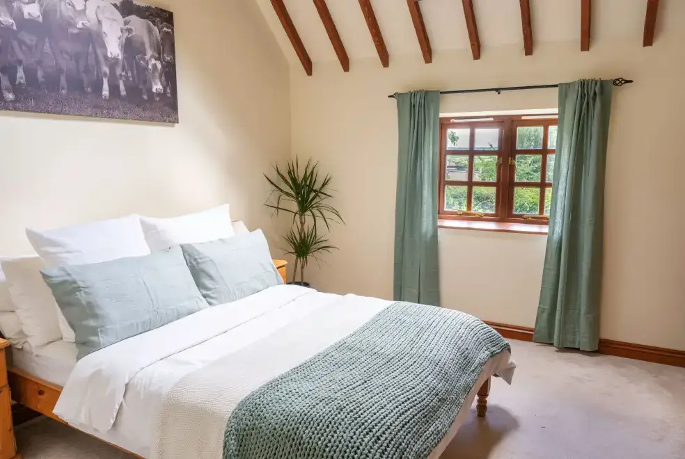Bedroom at Bluegate Farm Holiday Cottages