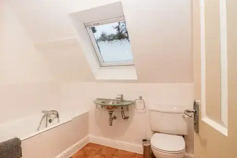 Family bathroom at Boat House, Aberdeenshire