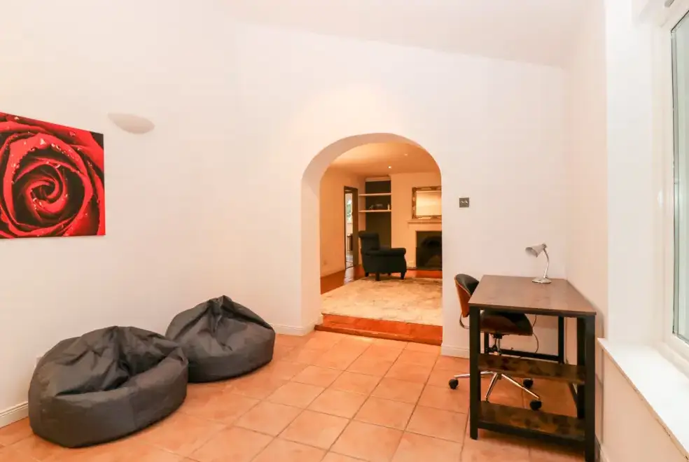 Desk area at Boat House