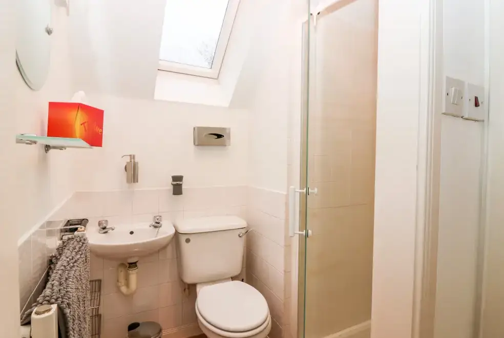 Shower room at Boat House