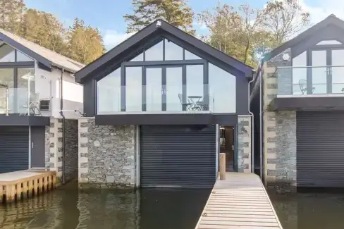 Boathouse on the Lake